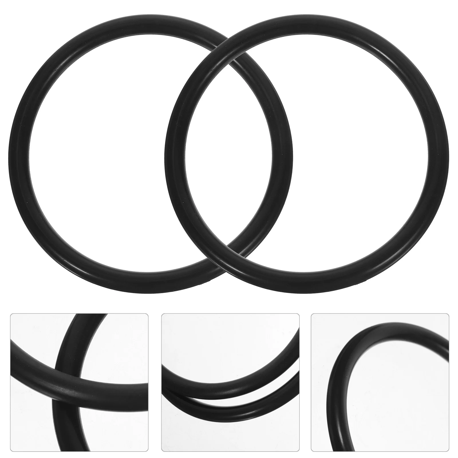 

2pcs Sound Bowl Rubber Rings Rubber Sound Bowl Mats Singing Bowl Fixing Rings
