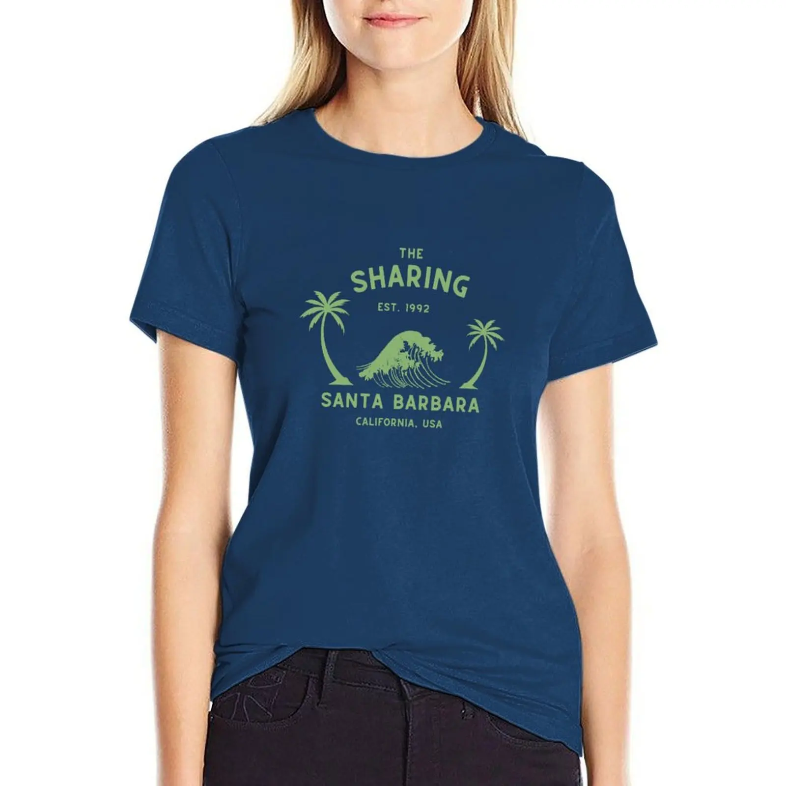 

The Sharing est. 1992 T-shirt tees Aesthetic clothing Women's summer blouses 2024