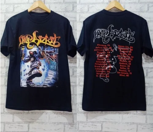 Фото Limp Bizkit Band Tour черная хлопковая футболка с короткими рукавами Уникальная идея подарка для фаната №1