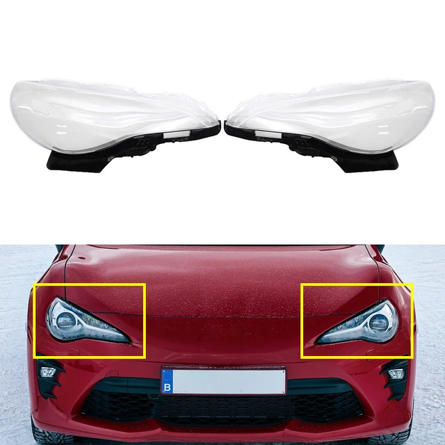 Car Headlight Headlamp Lens Cover For Subaru BRZ 2013-2016 For Toyota G86  GT86 2012-2016 For Scion FR-S 2013-2016 - AliExpress