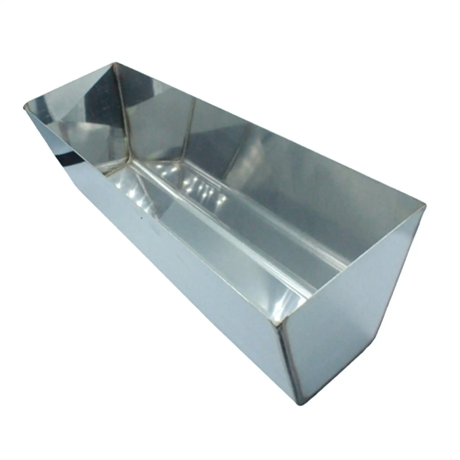 Mud Pan Plastering Manual Tool Easy to Use Rustproof Scraping Bar Heliarc Mud Pan for Carpentry Drywall Tool Tray Bucket DIY drywall mud pan