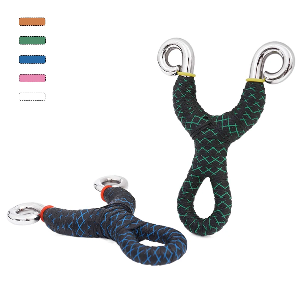 1Pc PU Leather Shock-proof Embossing Racquet Handle Grip Anti-Slip Slingshot Racket Fishing Rod Winding Band Sports Handle Grip