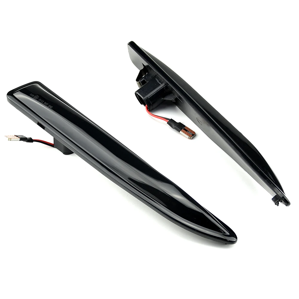 Smoked Dynamic LED ���̵� ��Ŀ ����Ʈ, �ڹ� ���� ���õ�, ����� ����, ���� �󵥿� Mk4 ��ġ�� ��� ��������Ʈ (BA7) 2007-2015