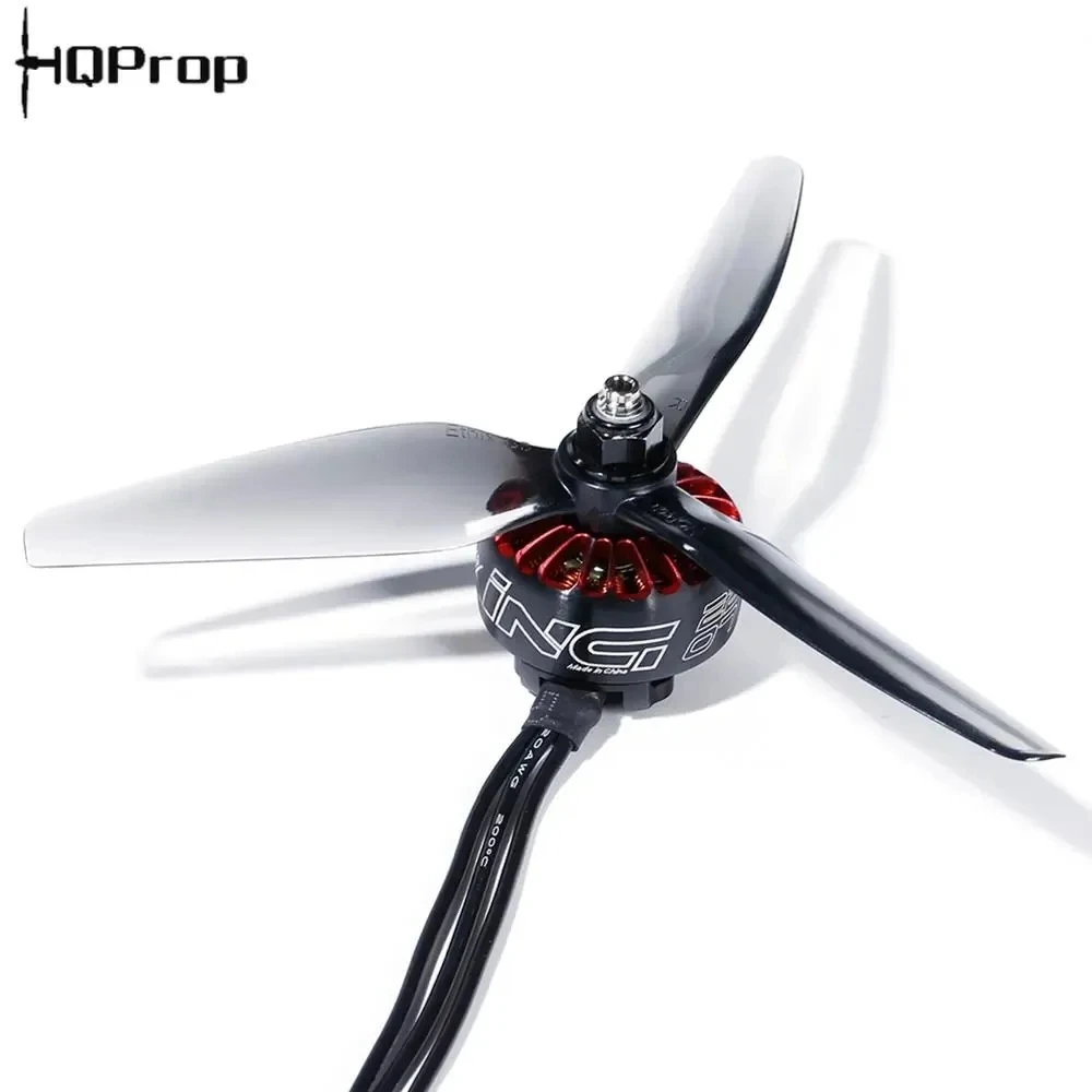 4쌍(4CCW+4CW) HQProp Ethix S5 라이트 그레이 폴리카보네이트 소품 프로펠러 드론 소품