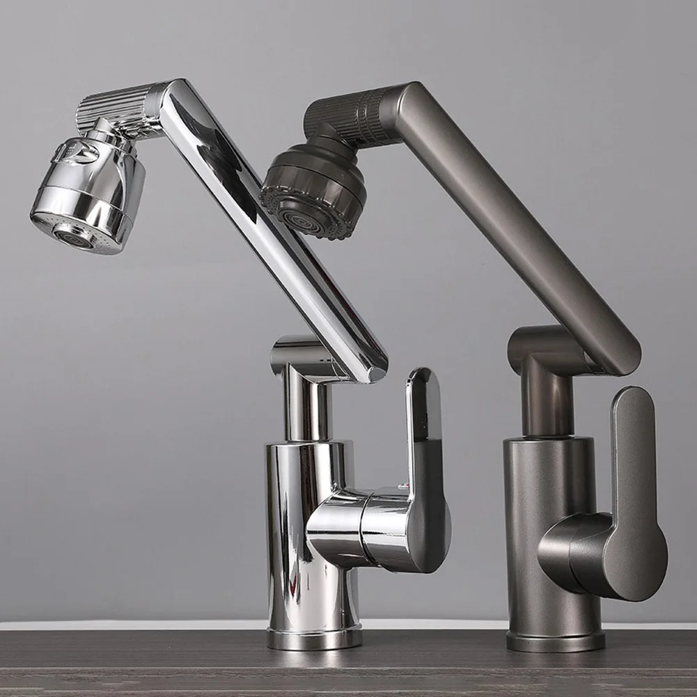 1080 Degree Swivel Faucet Robotic Arm Faucet 360 Degree Rotation Mechanical Arm Kitchen Faucet Bathroom Faucet for Kitchen Sink 3