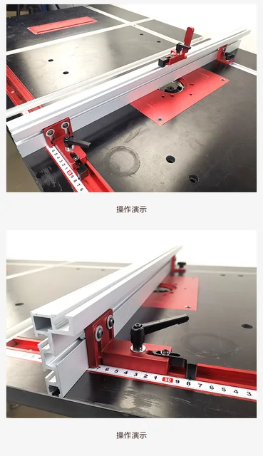 Binario A T In Alluminio Per Banco Sega - 400cm, Tipo 75, Per Lavorazione Legno