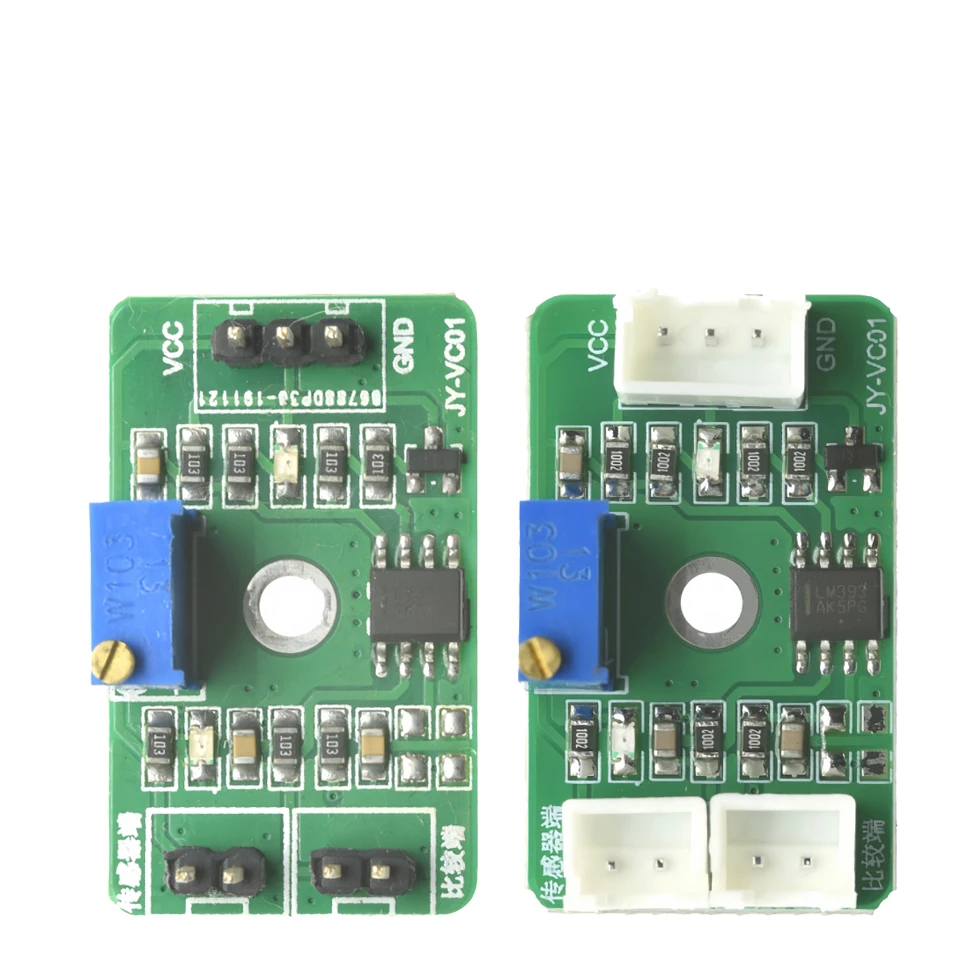 LM393 Spannungskomparatormodul DC 3-30V Hoch-/Niederpegel-Ausgangssteuerplatine LED-Anzeige für Sensorrelais
