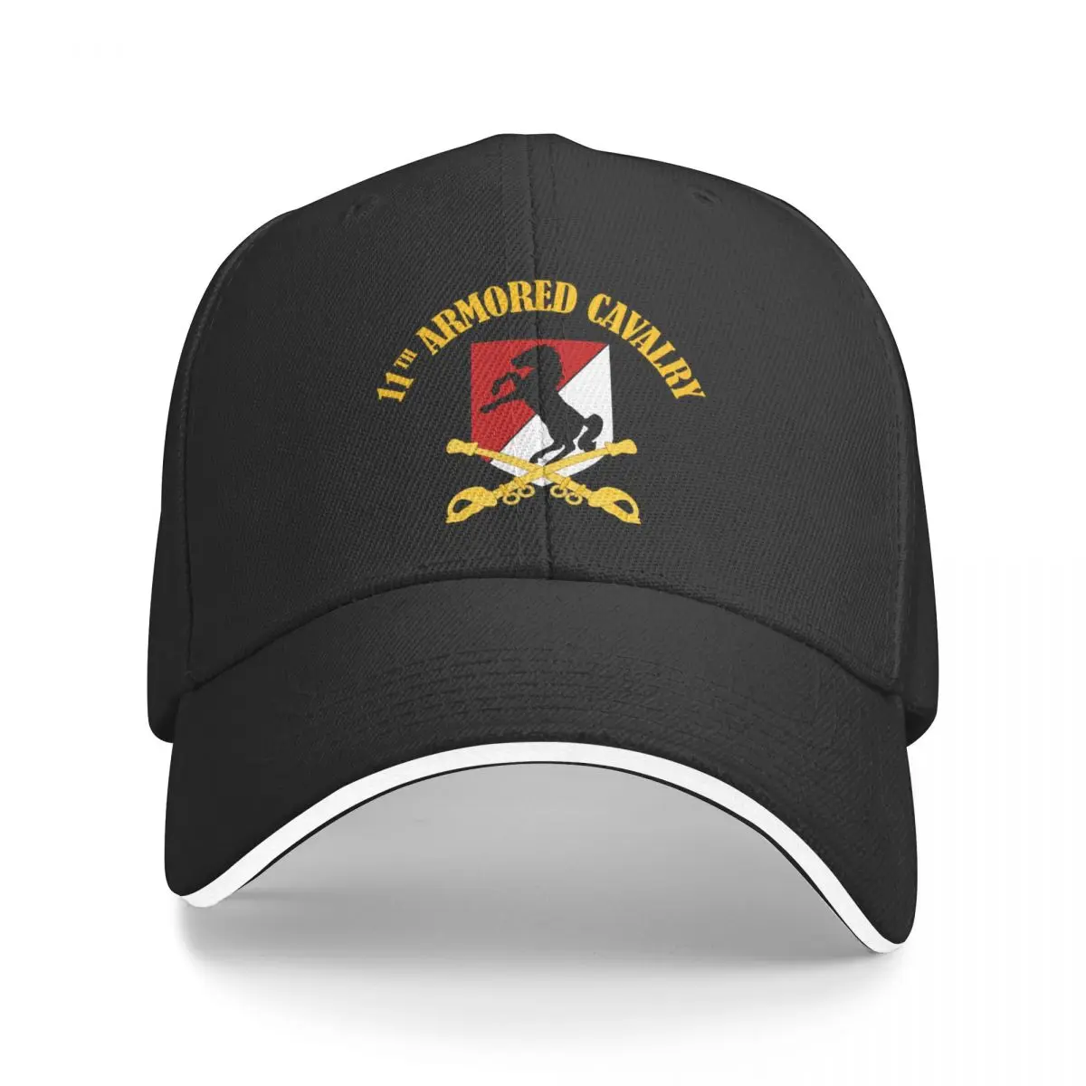 

11th Armored Cavalry Veteran Baseball Cap Christmas Hat Icon Beach Outing Anime Hats For Women Men's