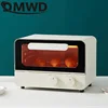 DMWD 12L Electric Oven Multifunctional Mini Baking Oven 800W Household Bread Pizza Baking Machine Double Knob Timing 220V 2