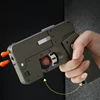 Outdoor Adult Interactive Kid Gift Folding Pistol Bullet Automatic Pop Up Creative Soft Bullet Toy Mobile Phone Appearance Gun 2