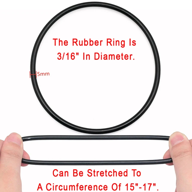 2 Cinghie Elastiche Per Motore Macchina Da Cucire - 23 Pollici X 8.6mm, Gomma Nitrilica - Foto 7