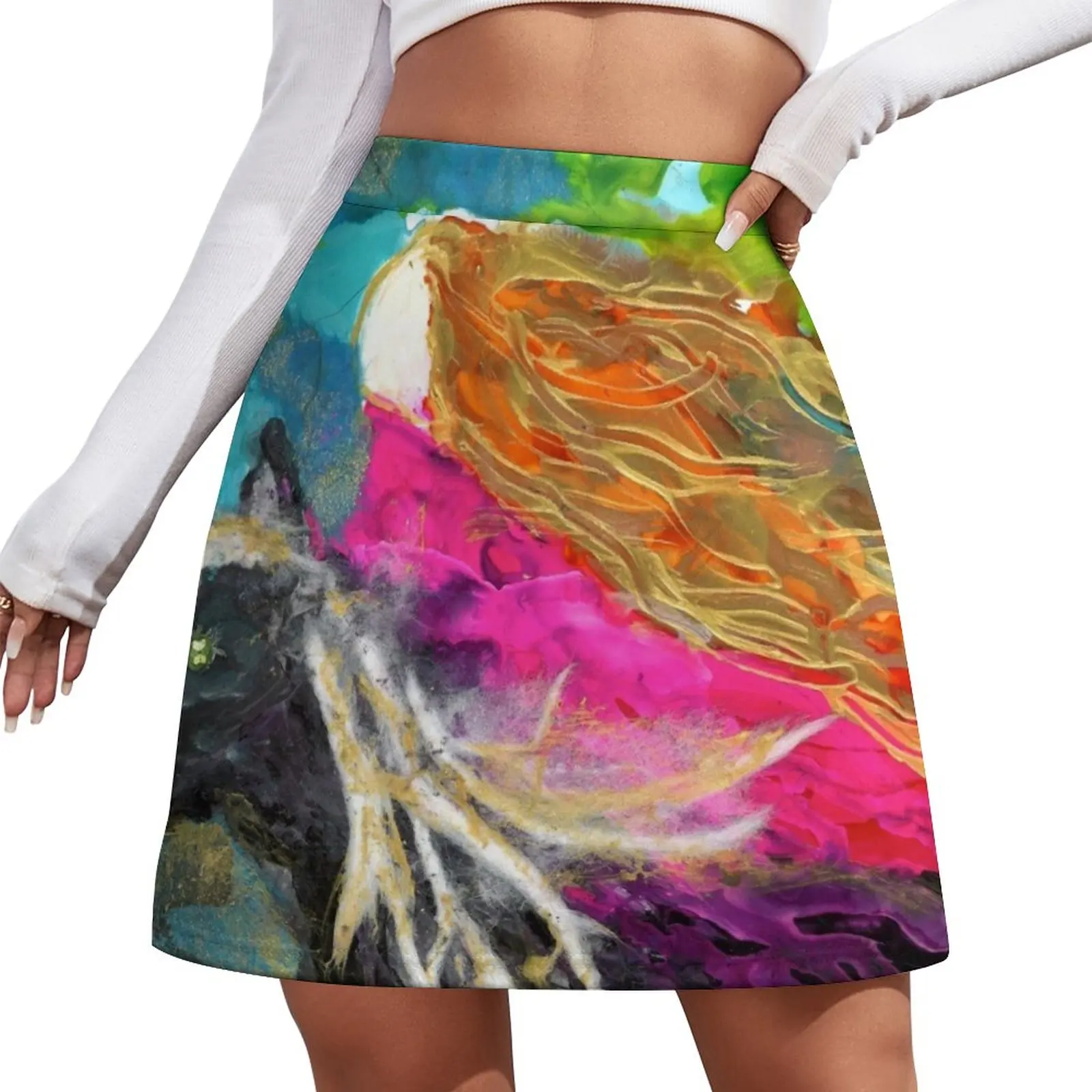 Brave Heart Mini Skirt Skirt shorts Summer skirt Women's summer skirts