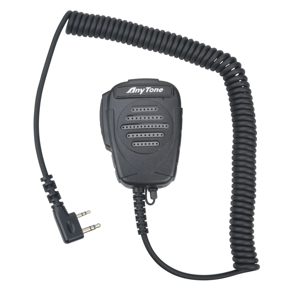 Genuine Anytone At-D878Uvii Plus At-D878Uv Plus At-D878Uv At-D868Uv Walkie Talkie Palm Speaker Microfono