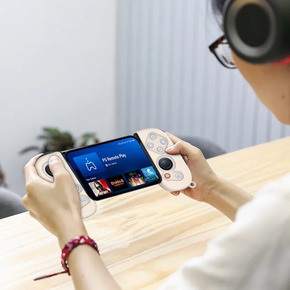 Per Controller di Gioco Mobile BACKBONE One 1a e 2a Generazione, Guscio Protettivo Minimalista in Silicone Morbido Anti-Graffio - immagine 3