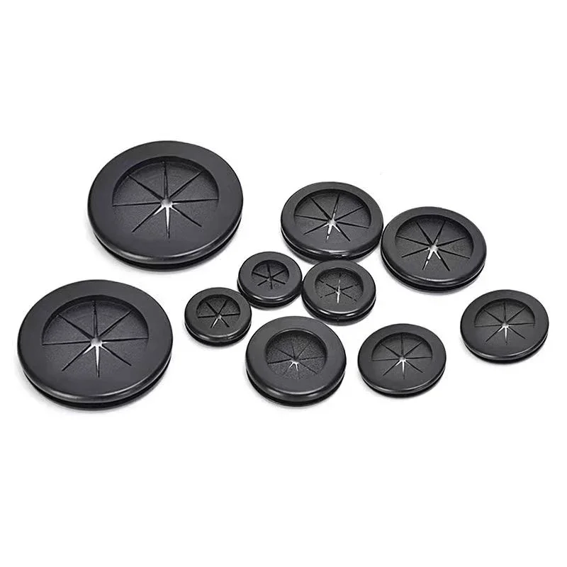 Groove Rubber Grommet 16-60mm Blanking Hole Wiring Cable Gasket Rubber Seal Assortment Set For Protects Wire Cable Hardware Tool rubber grommet kit rubber grommet
