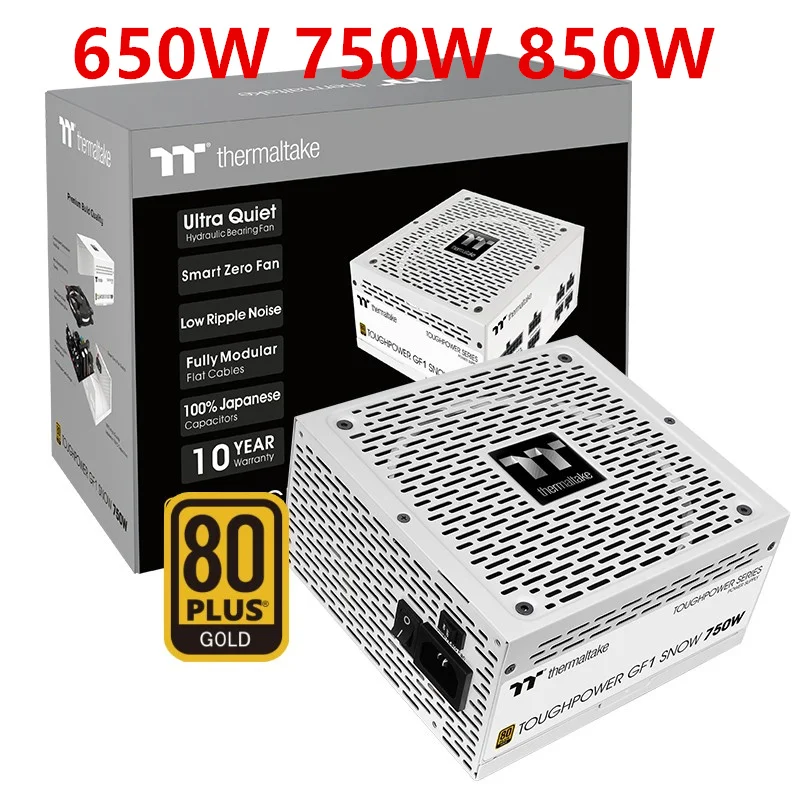 

New Original Power Supply For Thermaltake Toughpower GF1 SNOW 650W Toughpower GF1 SNOW 750W Toughpower GF1 SNOW 850W