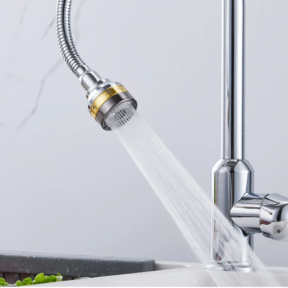 

Faucet Extender Kitchen Tap Head Anti-Splash 3 Levels Adjustable Foaming Device Faucet Sprayer Accessories