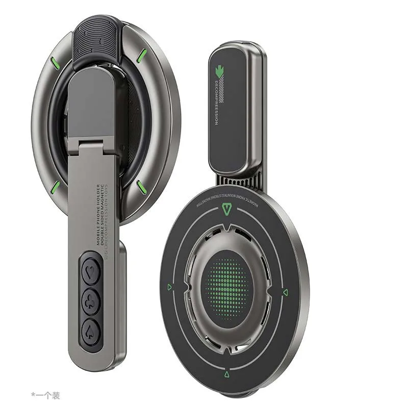 Magnetic Rotating Portable Phone Grip with MagSafe Compatibility