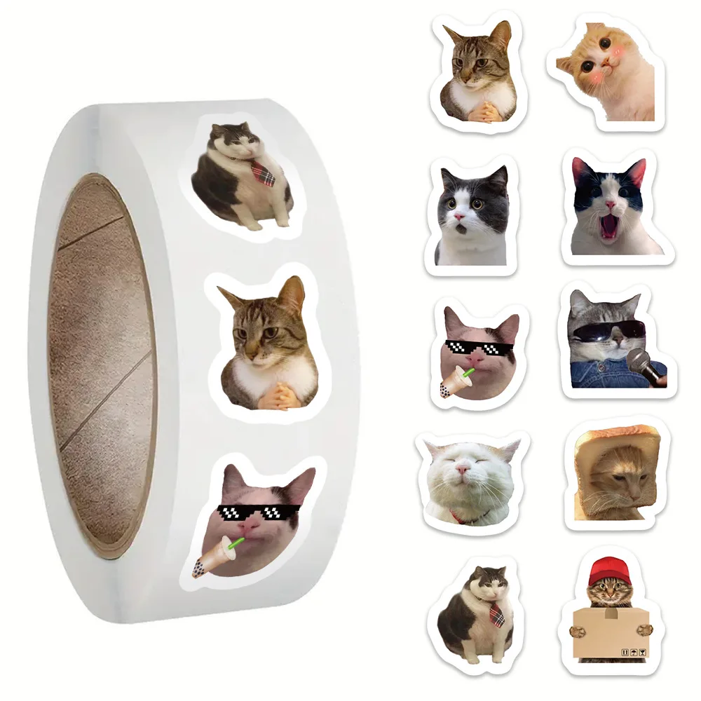 Cat Meme with Hands Stickers: The Ultimate Stationery Upgrade for ...