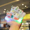Sandalias Baby Shoes Kids Shoe 2023 Summer New LED Light Baby Walking Sandals Soft Sole Boy/girl Treasure Shoes Cartoon Sandals 4