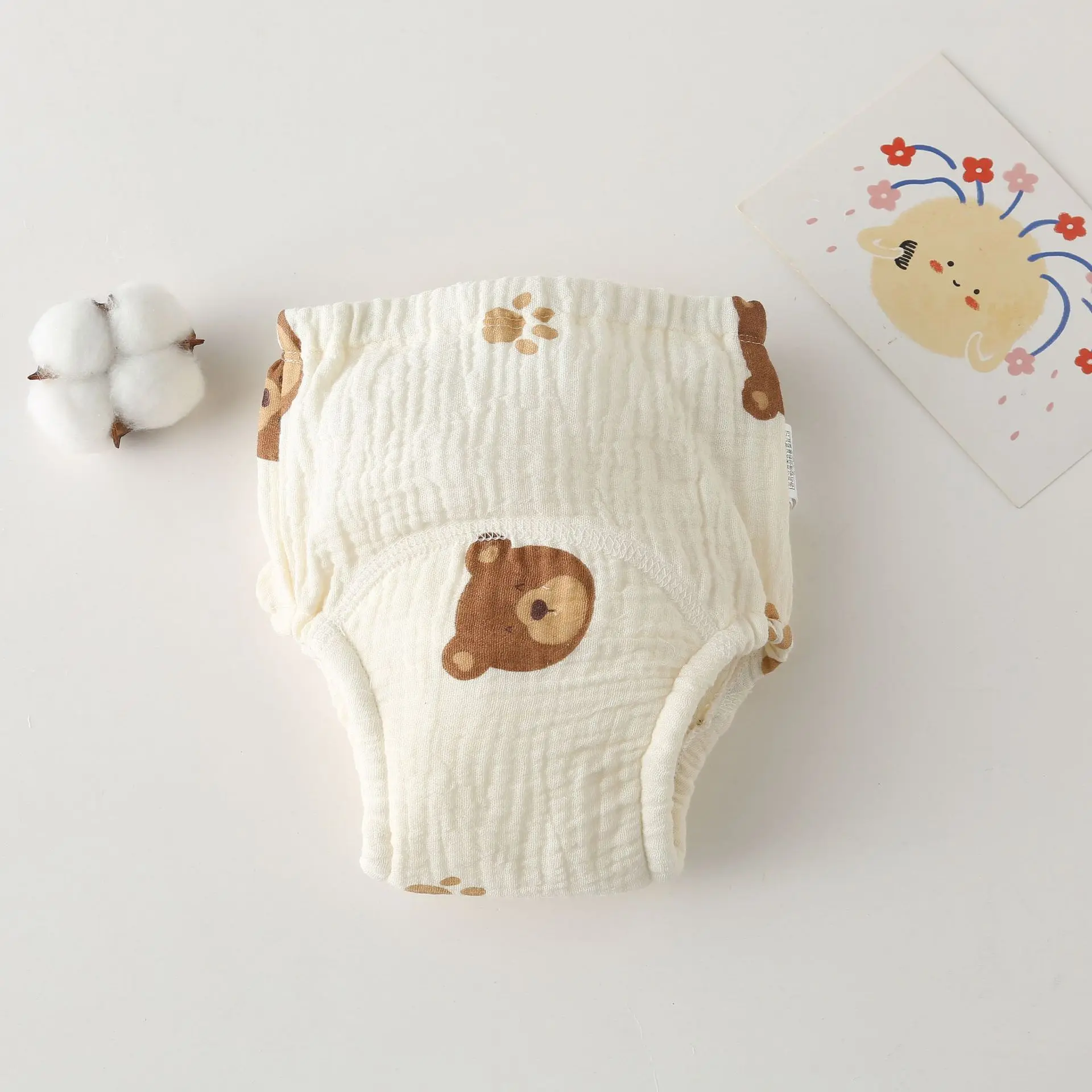 Cotton Baby Waterproof Reusable Training Shorts and Nappies