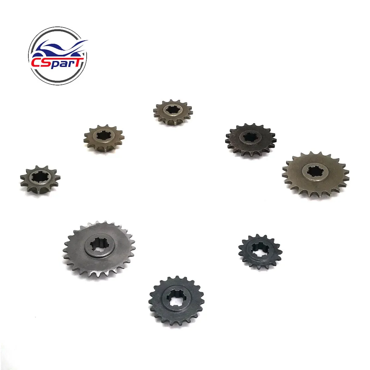 T8F 25H 11T 13T 14T 15T 17T 19T 20T 25T For 47cc 49cc Front Pinion Sprocket Chain Cog Mini Moto pocket Bike Scooter