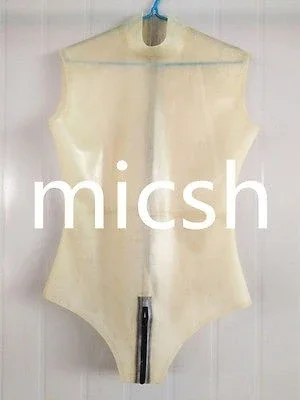 

Latex Rubber Gummi Ganzanzug Tights Anzug Transparent Sexy Suit Size XS~XXL