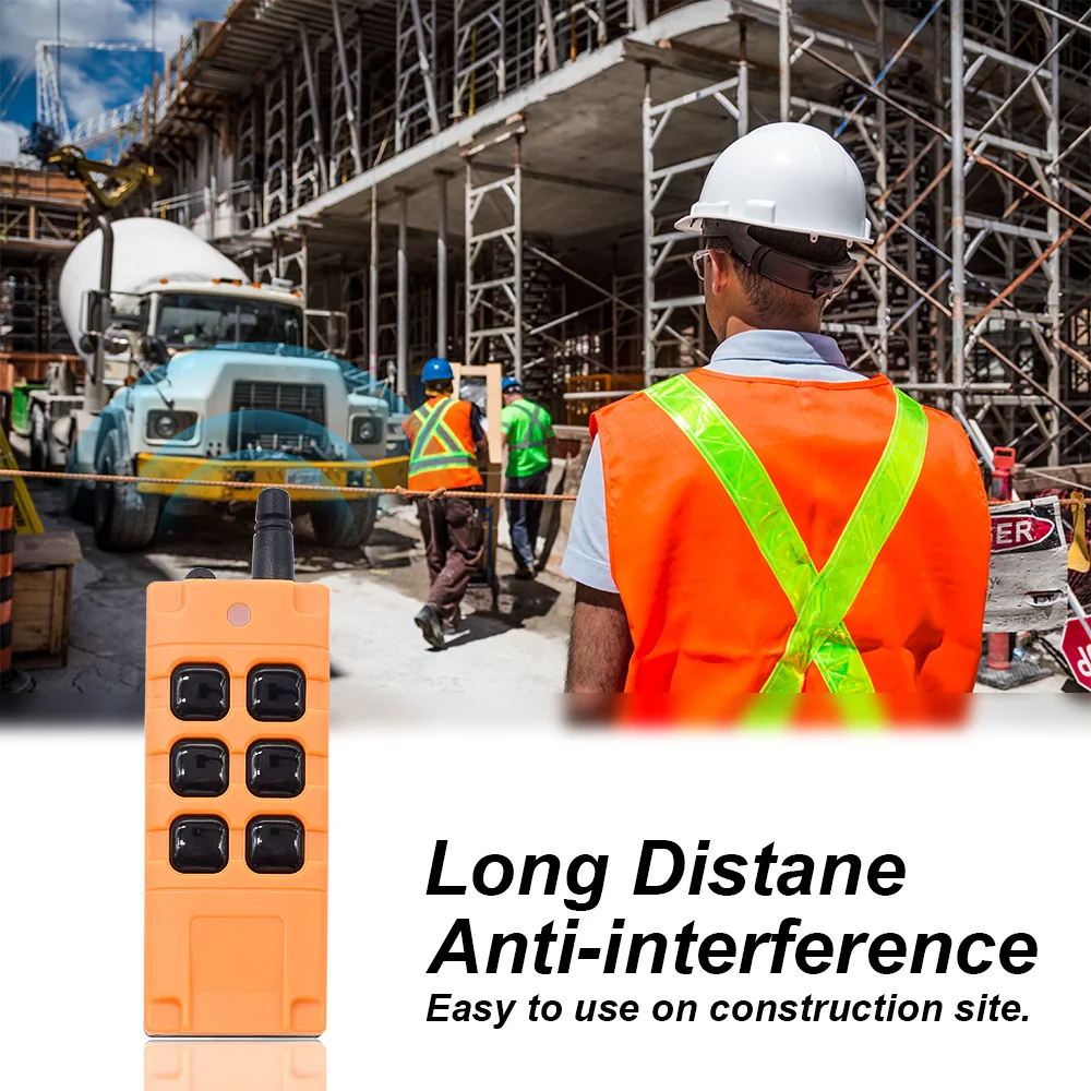 Controle Remoto Código de Aprendizagem 1527 Módulo rf sem Fio Botão Antena Alcance 2000m Longo Alcance para Lâmpadas Porta 433mhz - Image 6