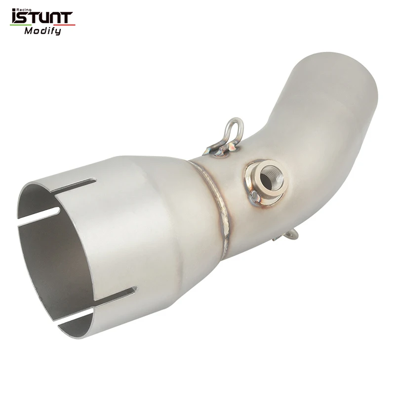 Slip On For Kawasaki Ninja 650 2023 2024 Motorcycle Exhaust System Escape Moto Modified Middle Link Pipe Motocross Plug and Play - Image 5