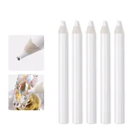 5pcs Picker Rhinestone Dotting Pencil For Nail DIY Picking Up Stones Crystal Gems Wax Pencil Wood Pen Nail Art Decoration Tool 1