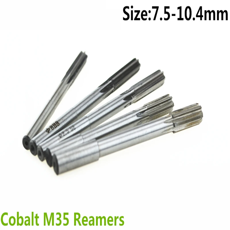 Jrealmer 7.5-10.4mm H8 Chucking Cobalt M35 Reamers You can chose size you want 5