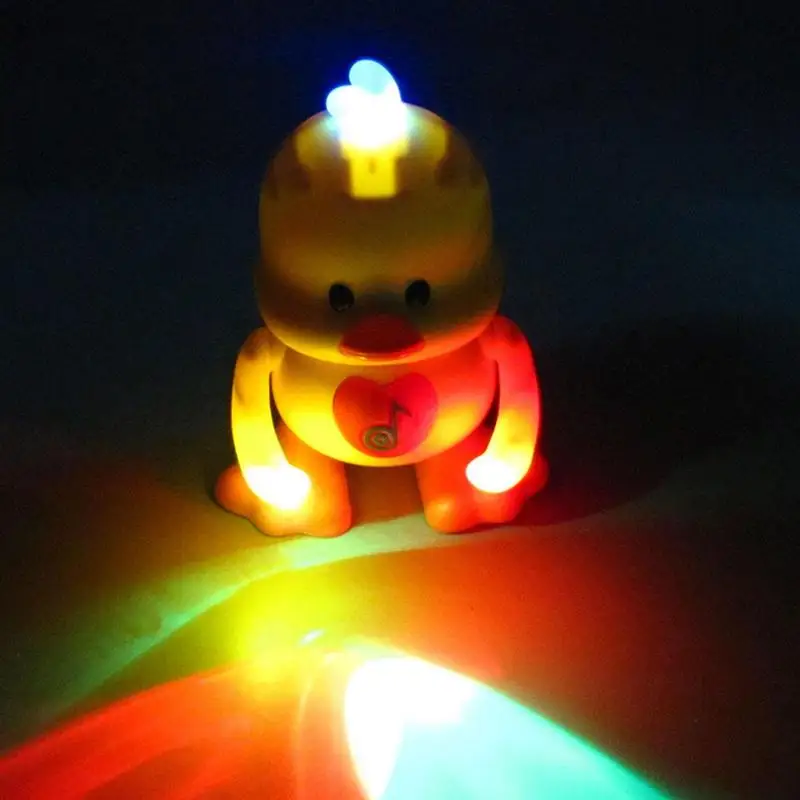 Cartoon Musical Electric Dancing Duck Toy with Music And Lights Kids Infant Toddler Shower Gift Children\'s Day Birthday Gifts