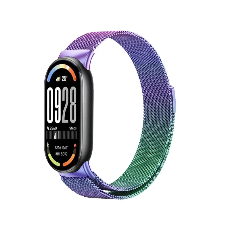 Stylish Milanese Loop Metal Magnetic Bracelet in Stainless Steel