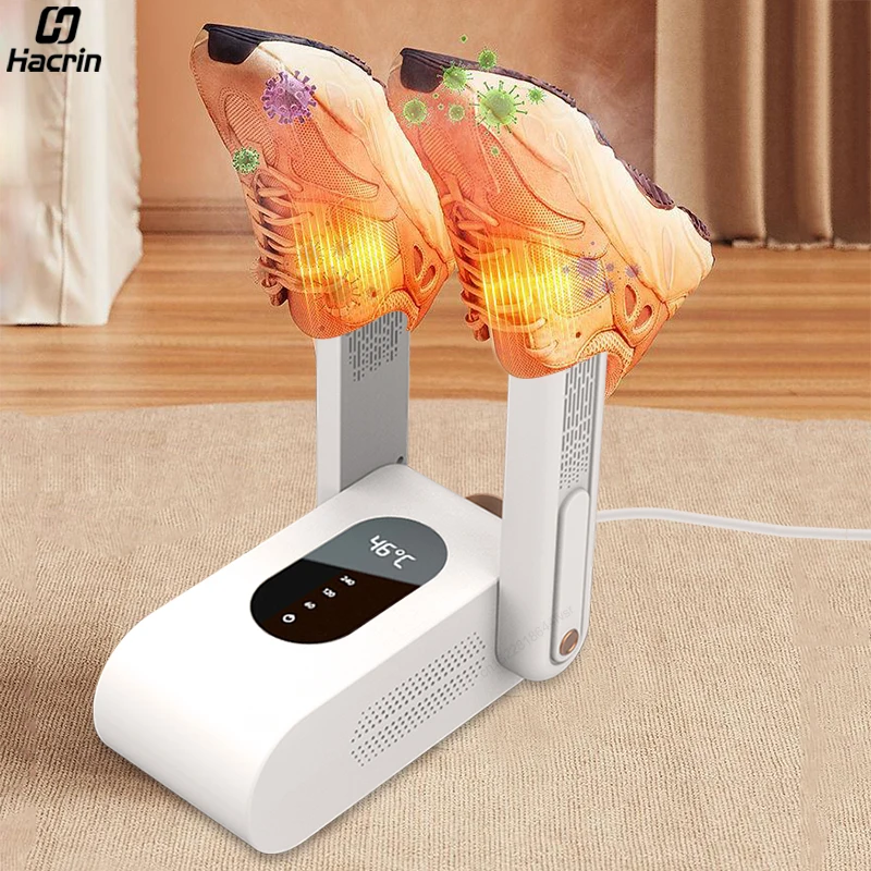 Shoe Dryer with Ultraviolet Sterilization Electric Shoe Dryer and Odor Eliminator for Shoes Boots Glove Dryer