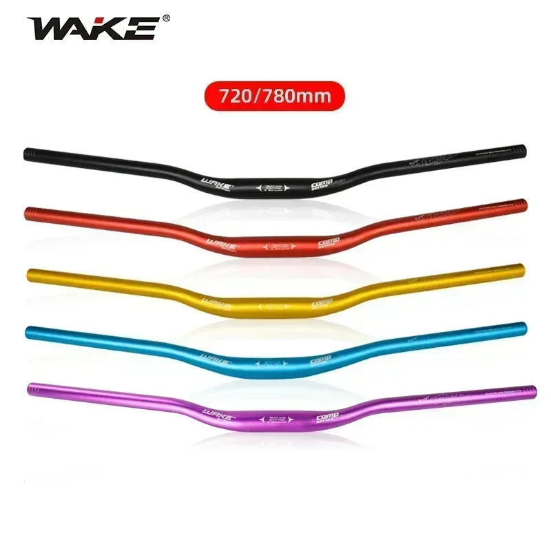 Bicycle Handlebar 720mm/780mm 31.8mm Aluminum Alloy Ergonomic Design Mountain Bike MTB For Cycling Accessories
