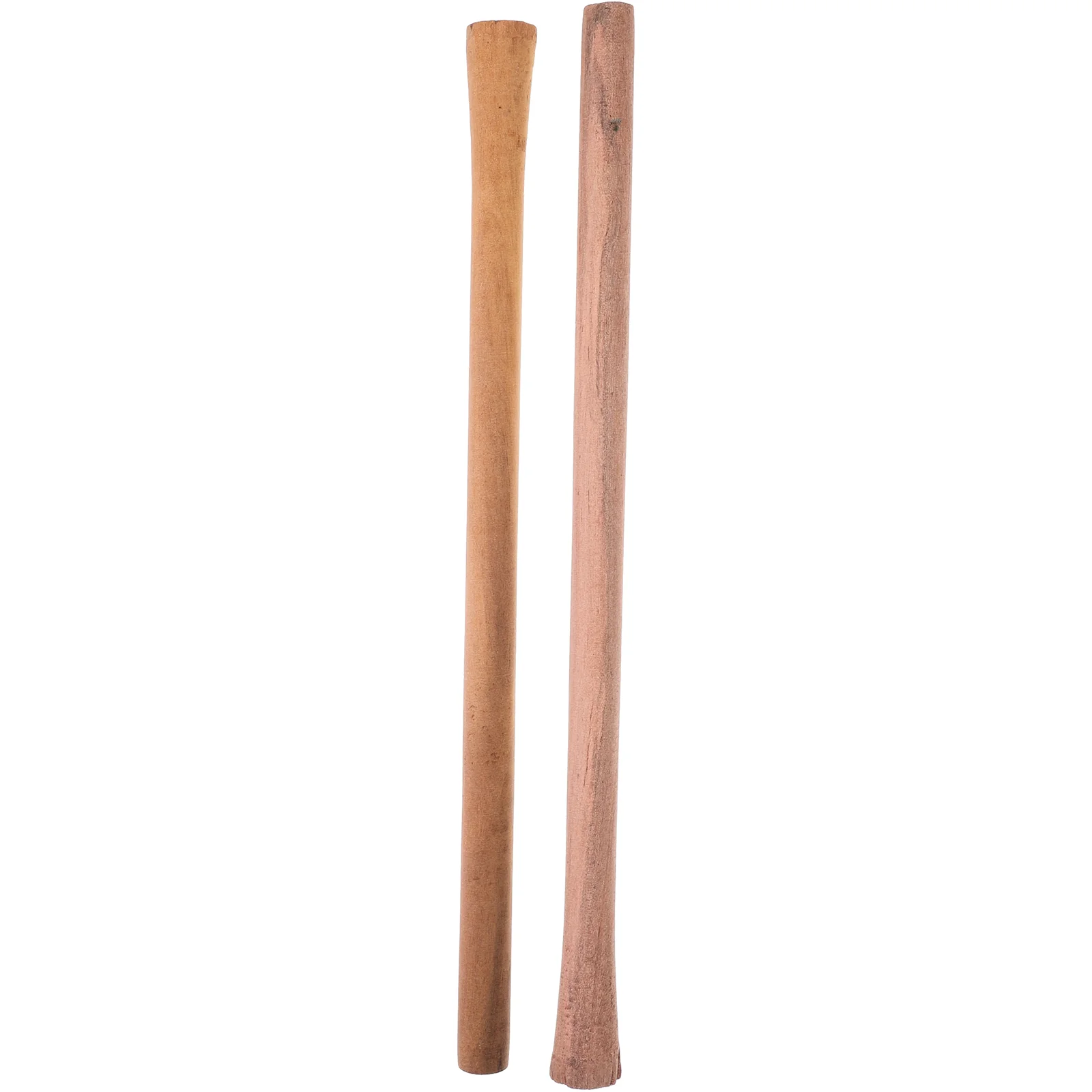 2 Pcs Solid Wood Handle Replacement Handle For Hoess for Woodworking Hoe Garden Replace Easy Mounts Replacement Hammer Grip Long 2