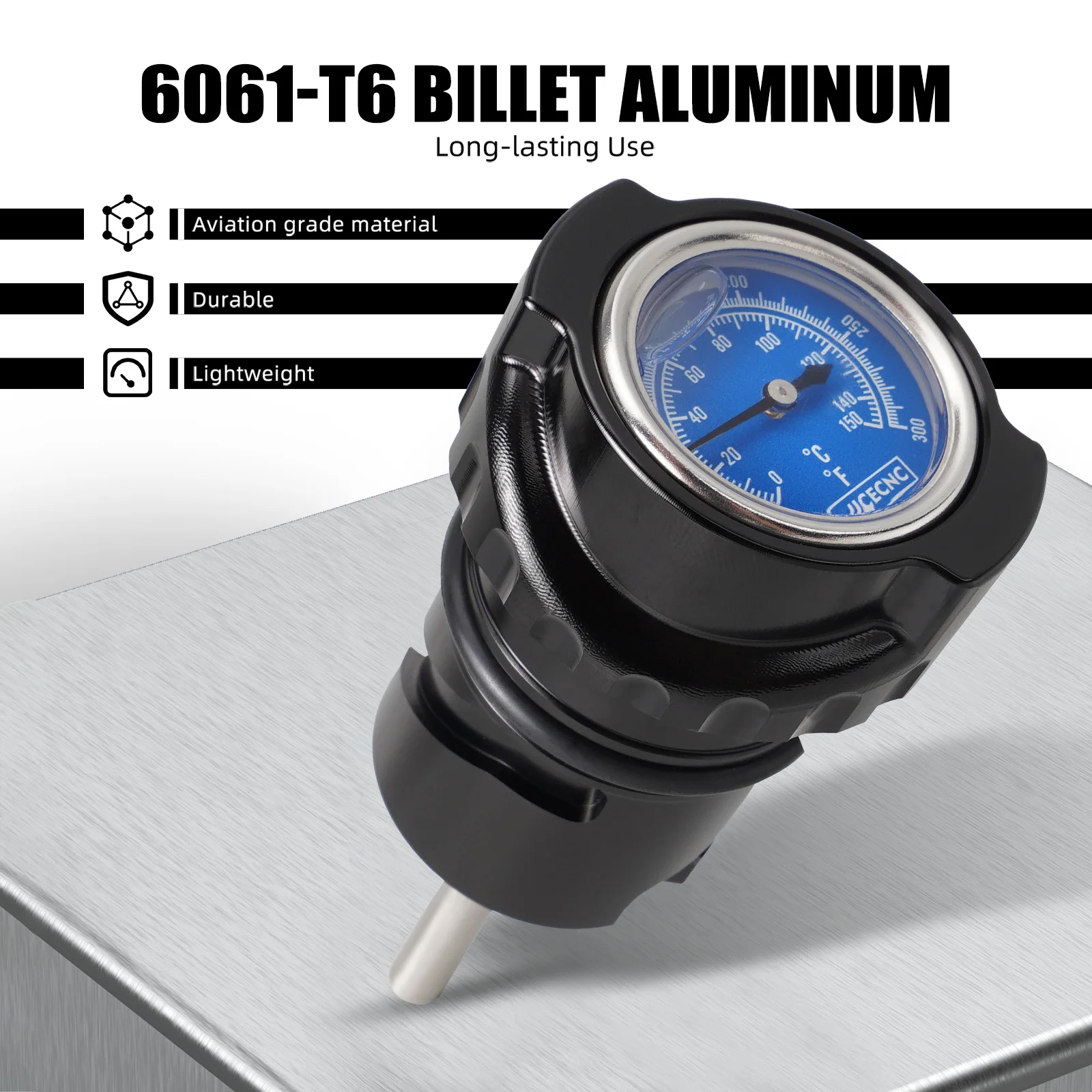 Für Harley Sportster 883 1200 Custom XL883C XL1200C 2004-2019 Ölmessstab Temperaturanzeige Eisen 883 XL883N Eisen 1200 XL1200NS – Detail 7