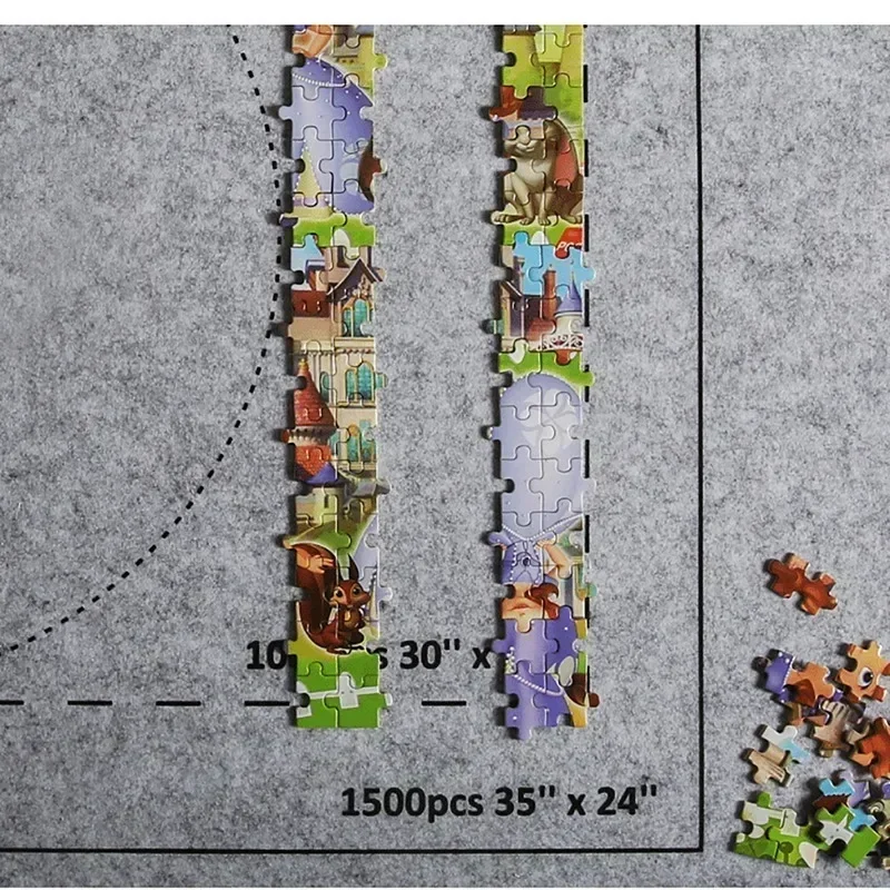 Jigsaw Puzzles Mat 1000pcs 1500Pcs Puzzle Accessories