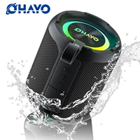Ohayo X3 Portable Bluetooth Speaker, BT5.3 Wireless Speaker 40W Bass Diaphragms with Multi RGB Light, IPX7 Waterproof,TF & AUX 1