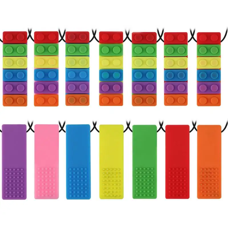 Sensory Teething Necklace Silicone