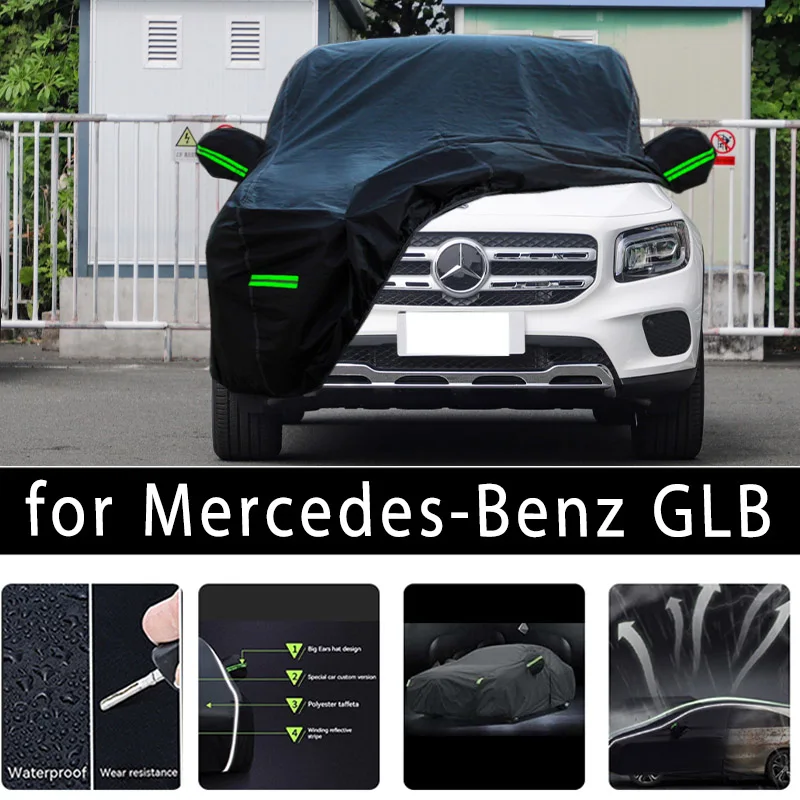 Weathertech CopriBaule compatibile con Mercedes-Benz Classe GLB X247 2019-23 | Nero