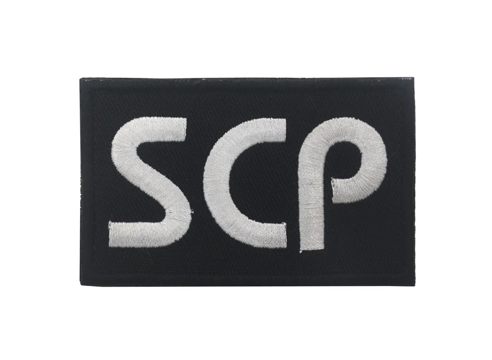 SCP Logo Reflective Patch Secure Contain Protect Foundation Emblem Nature  Lovers Team Label Hook Loop Strip for Outdoor Gears - AliExpress