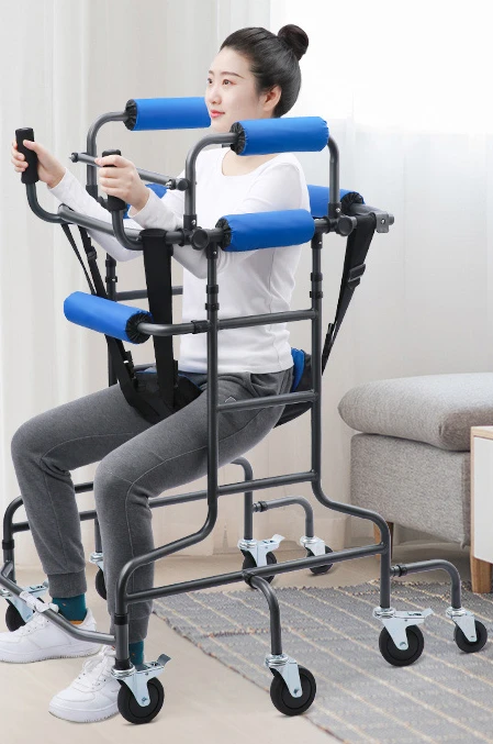 Adult walking Stick disability assisted standing walking aid anti fall hemiplegic elderly rehabilitation training equipment