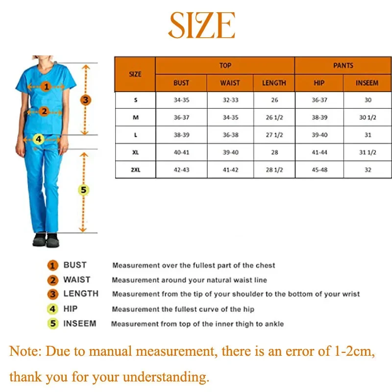 Ultra-Soft Stretch Medical Scrub Set - Flexible Clinical Uniform 8