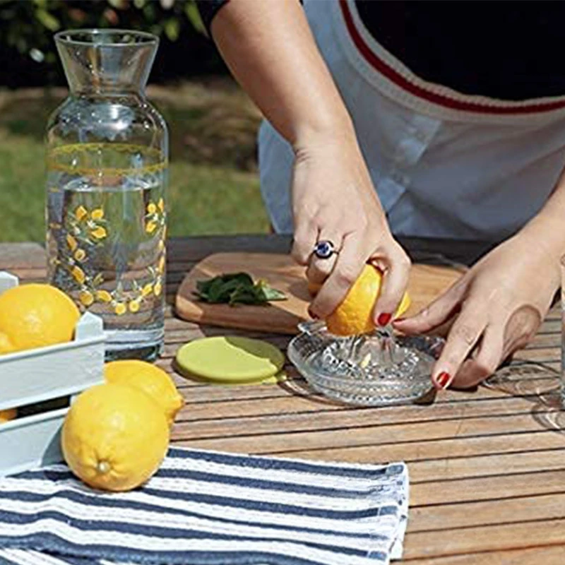 Spremiagrumi Manuale 2 Pezzi - Design Uccelli Trasparente, BPA-Free, Per Limoni E Agrumi, Portatile Per Cucina E Viaggi