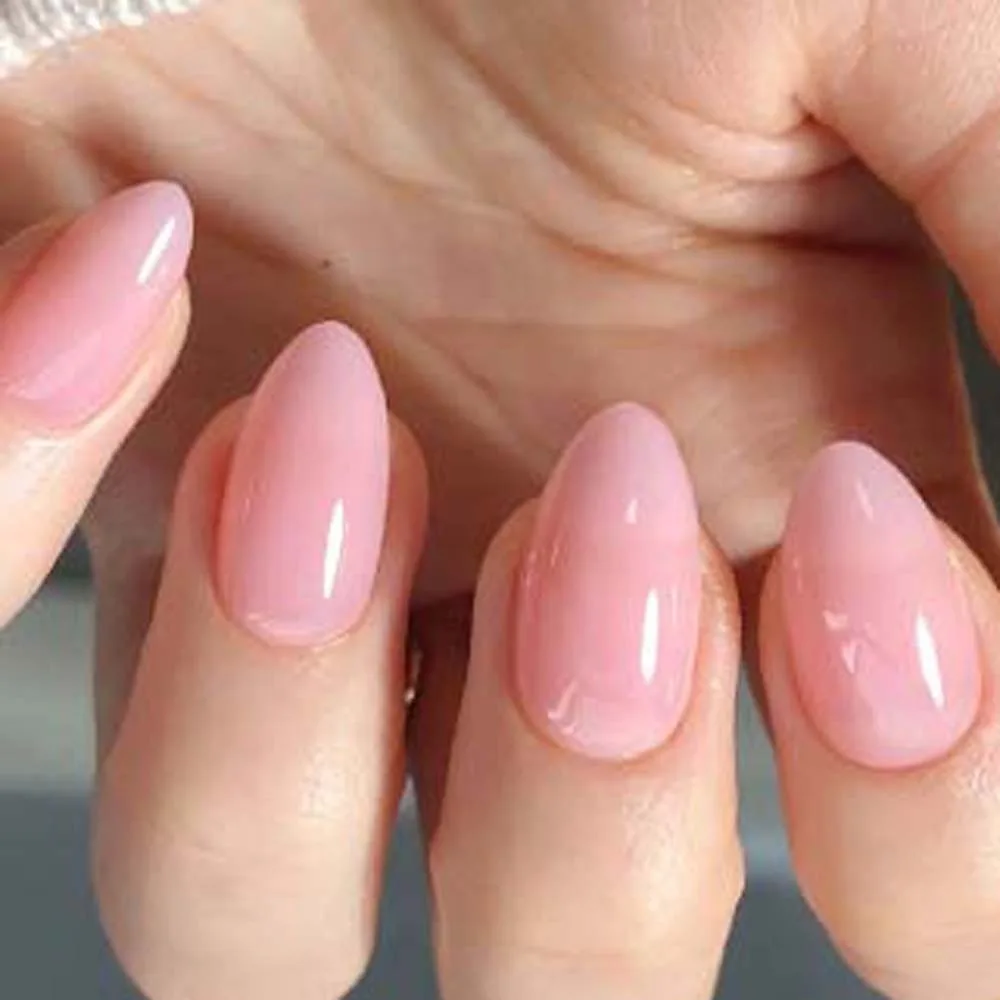 300pcs/box Short Square Shaped Matte Soft Gel Tips Press on Nails Droplet Shaped Extension Soft Nails Solid Color 15 Sizes