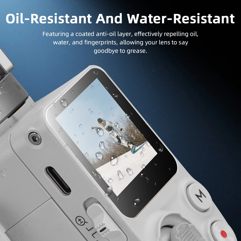 Camera Lens Protector Tempered Glass Film 9H Anti-scratch Cover for DJI RS 4 Mini Tempering Screen Films