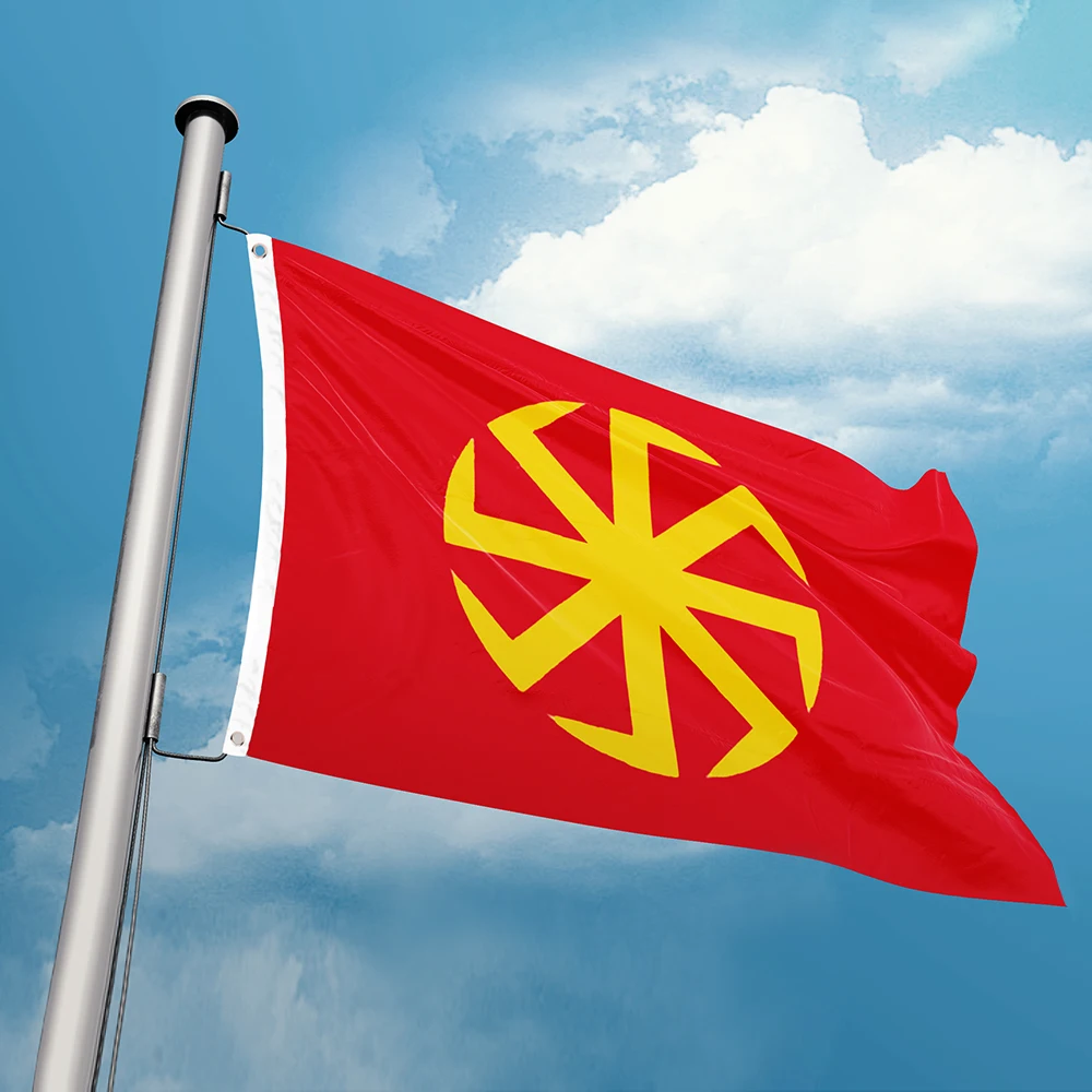 Russische-kaiserliche-Kolovrat-oder-Sonnenwende-Flagge-3ft-x-5ft ...