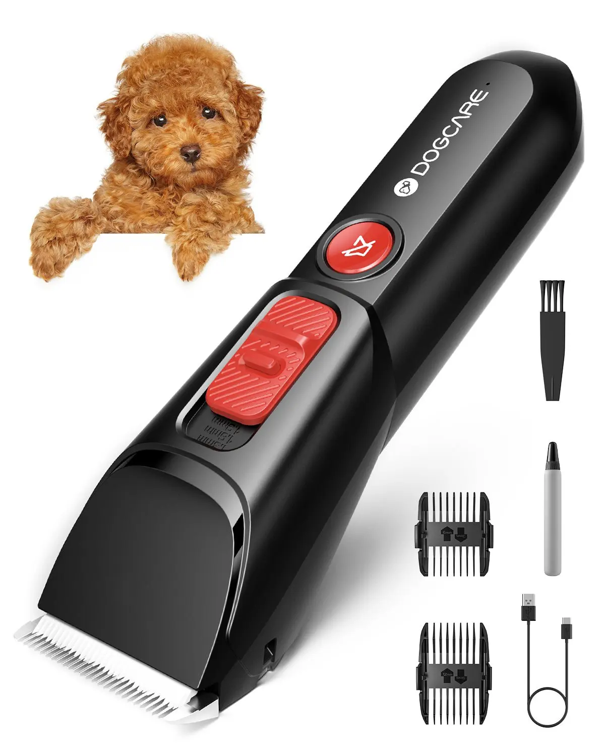 

DOGCARE PC03 Dog Clippers Electric Pet Cat Dog Hair Cutter Trimmer Rechargeable Animals Hair Grooming Cutter Shaver Pet Clippers