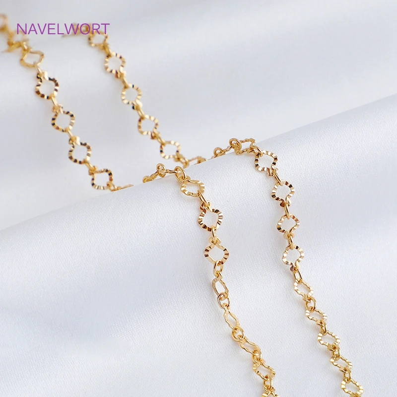 SuppliesForJewelryMakingFindings14KGoldPlatedEmbossedOShape